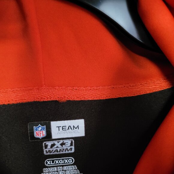 Cleveland Browns Hoodie Hooded Sweatshirt MENS XL NFL Apparel Authentic NFL C3 - Picture 5 of 7